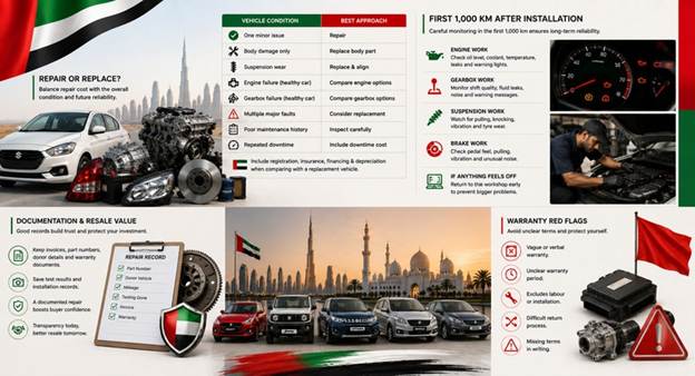 Used Suzuki Spare Parts UAE