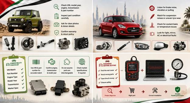 Used Suzuki Spare Parts UAE