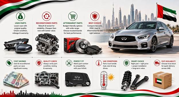 New Infiniti Spare Parts UAE