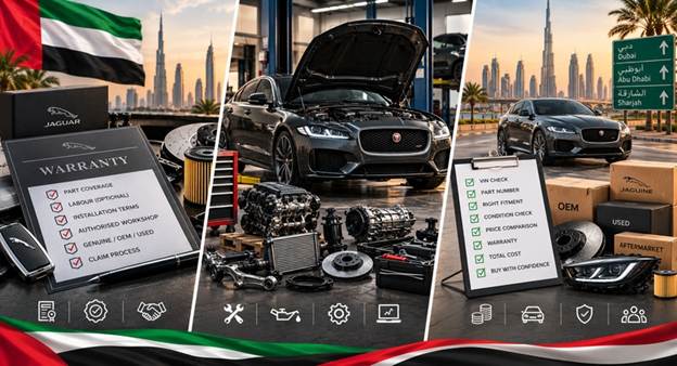 New Jaguar Spare Parts UAE