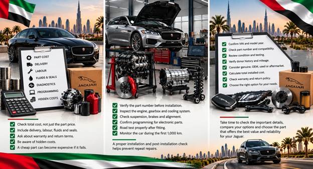 Used Jaguar Spare Parts UAE