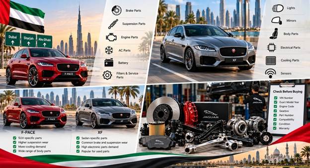 Used Jaguar Spare Parts UAE