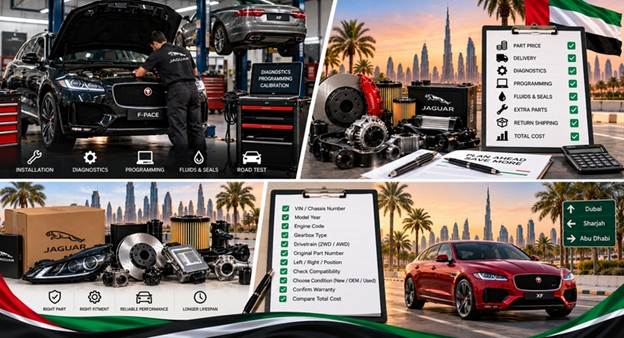 New Jaguar Spare Parts UAE