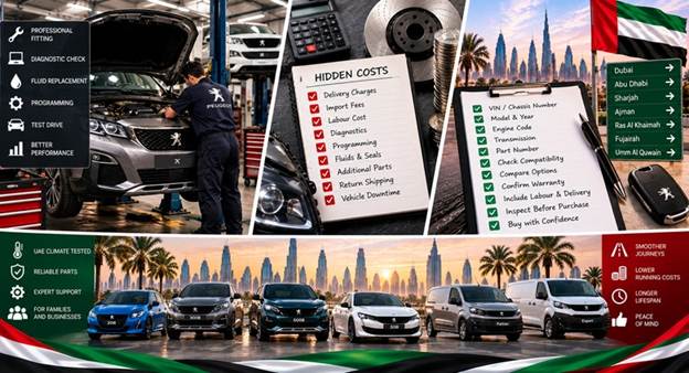 New Peugeot Spare Parts UAE