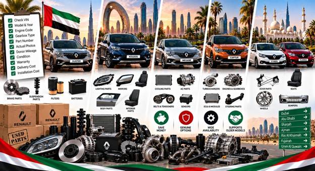 Used Renault Spare Parts UAE