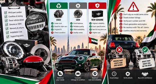 Used MINI Spare Parts UAE