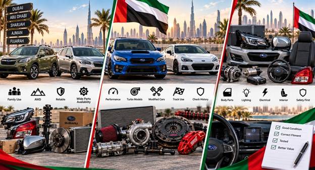 Used Subaru Spare Parts UAE