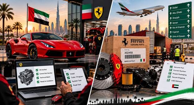 Used Ferrari Spare Parts UAE