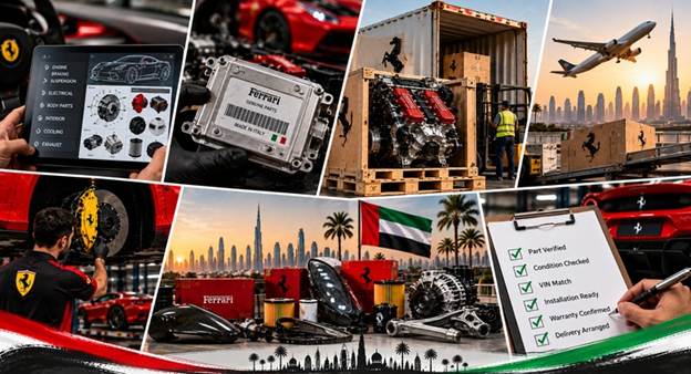 Used Ferrari Spare Parts UAE