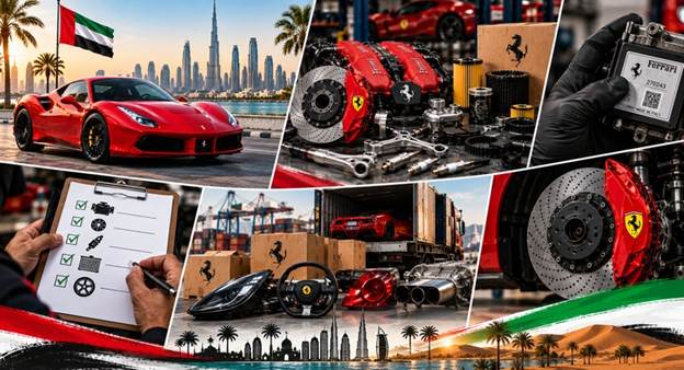 Used Ferrari Spare Parts UAE
