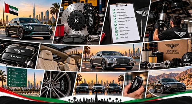 Used Bentley Spare Parts UAE