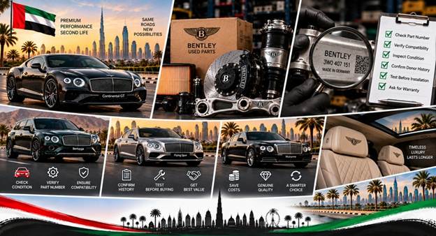 Used Bentley Spare Parts UAE