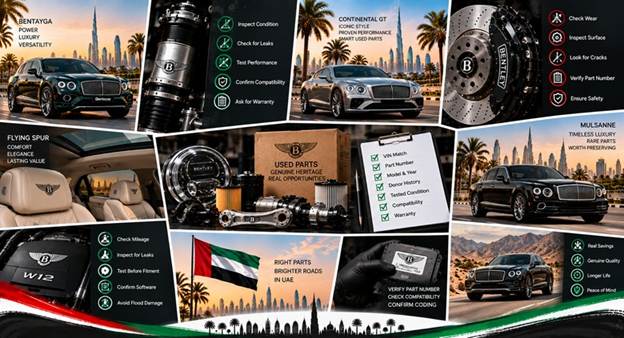 New Bentley Spare Parts UAE