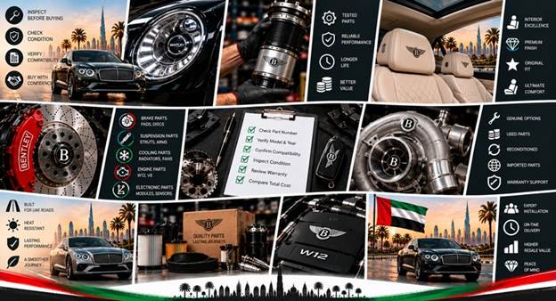 New Bentley Spare Parts UAE