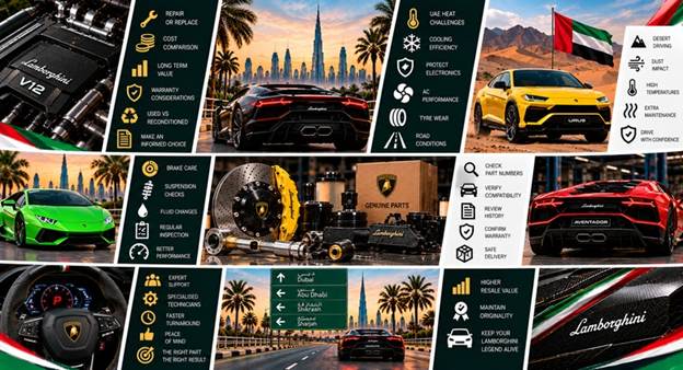 Used Lamborghini Spare Parts UAE