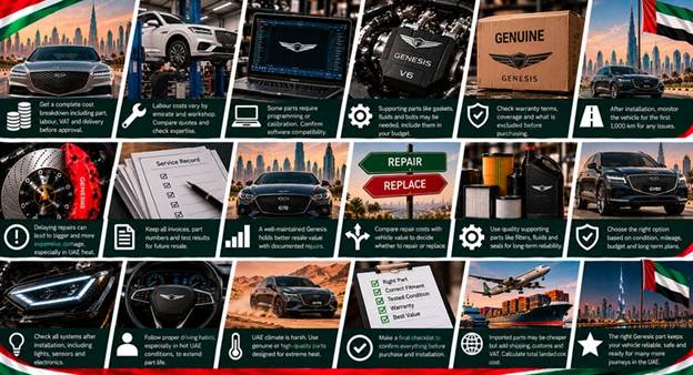 Genuine Genesis Spare Parts UAE