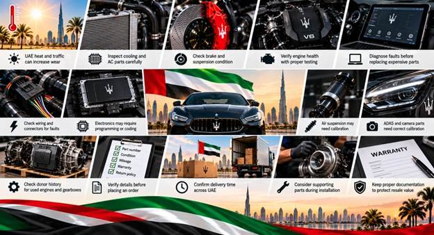 Used Maserati Spare Parts UAE