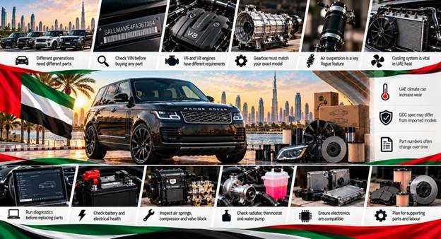 Range Rover Vogue Parts Dubai