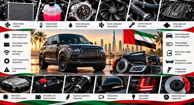 Range Rover Vogue parts Sharjah
