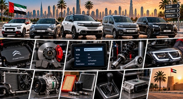 Used Citroen Spare Parts UAE