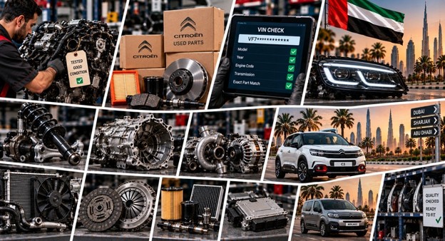 Used Citroen Spare Parts UAE