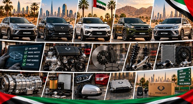 Used SsangYong Spare Parts UAE