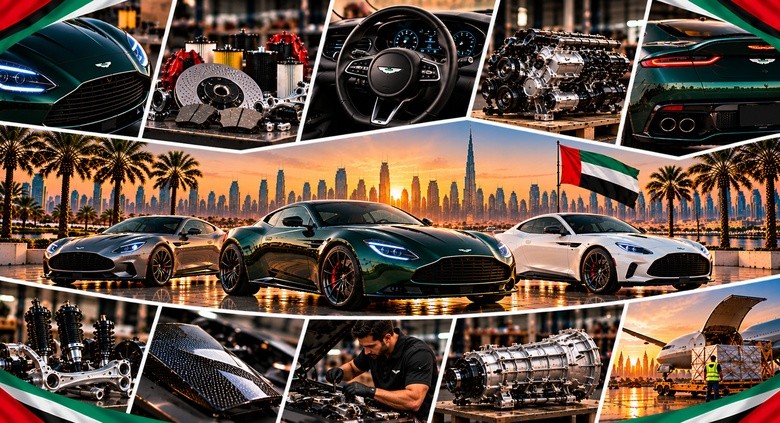 New Aston Martin Spare Parts UAE