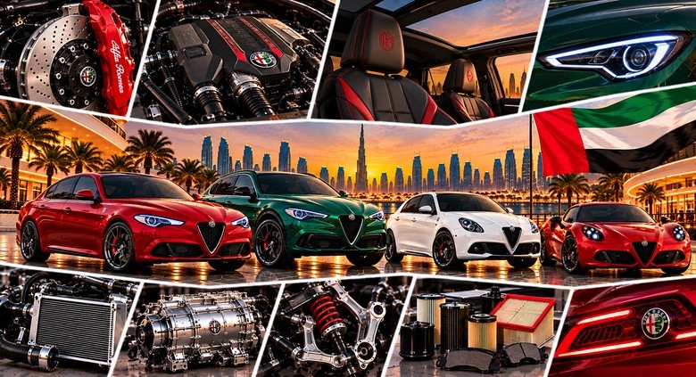 New Alfa Romeo Spare Parts UAE