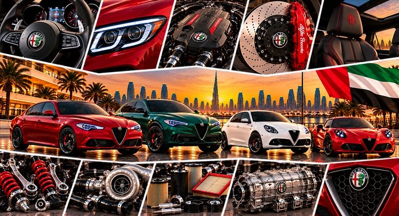 Genuine Alfa Romeo Spare Parts UAE