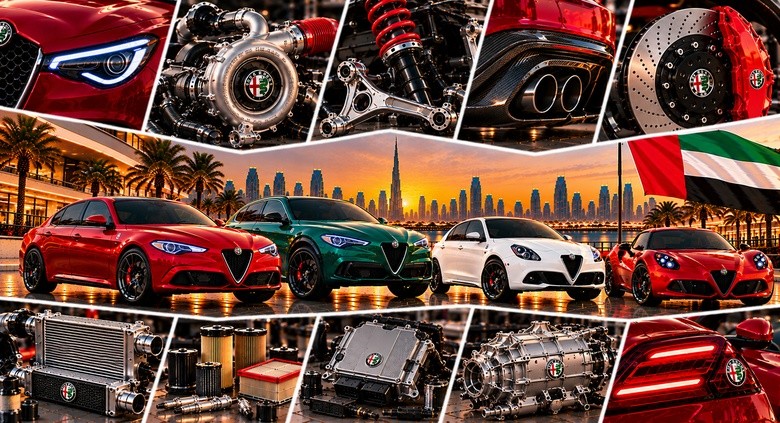 New Alfa Romeo Spare Parts UAE