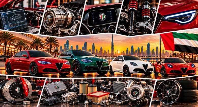 Genuine Alfa Romeo Spare Parts UAE