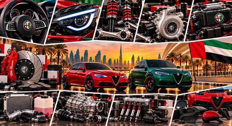 Genuine Alfa Romeo Spare Parts UAE