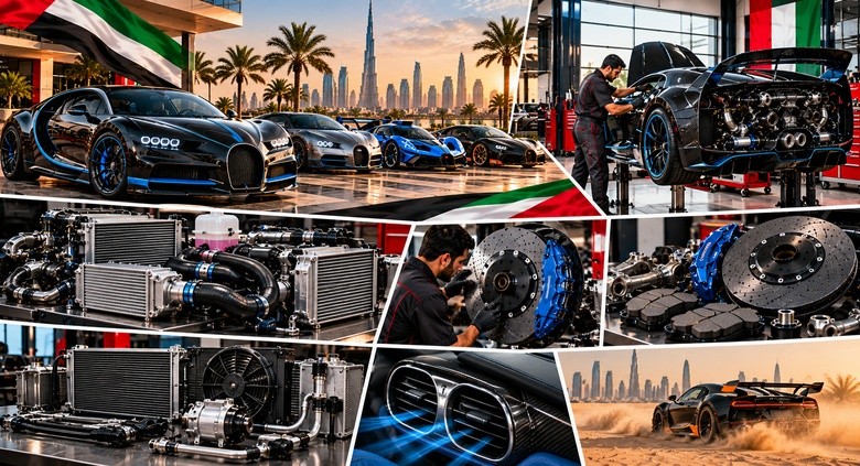 New Bugatti Spare Parts UAE