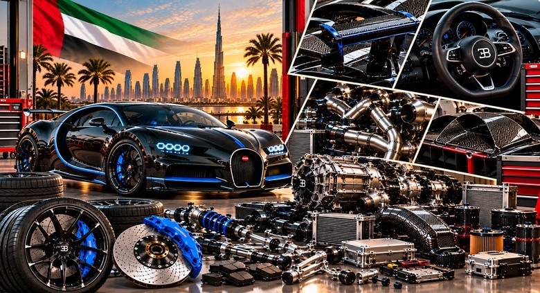 New Bugatti Spare Parts UAE