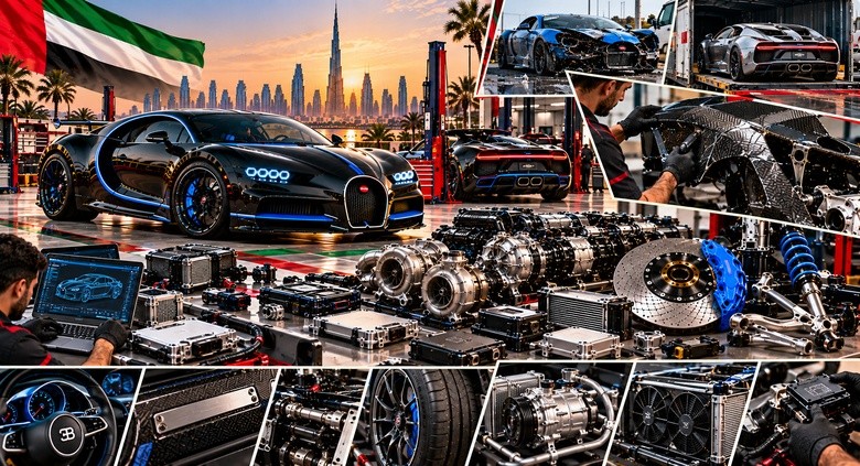 Used Bugatti Spare Parts UAE