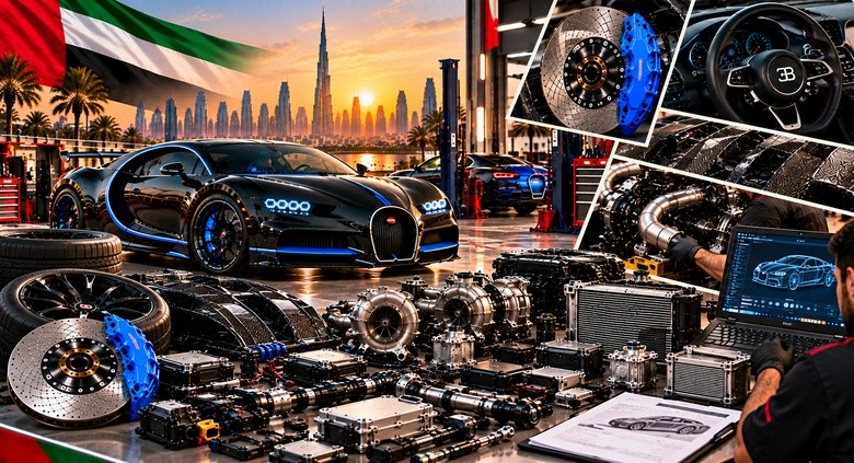 Genuine Bugatti Spare Parts UAE