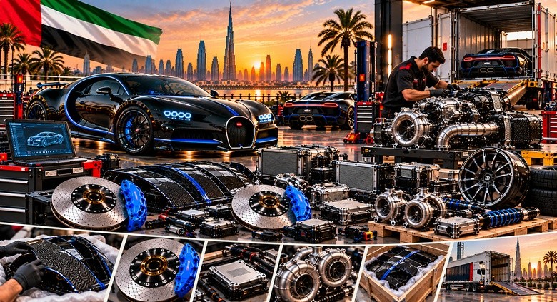 New Bugatti Spare Parts UAE