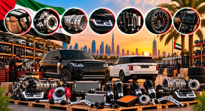 Range Rover Replacement Parts in Al Sajaa