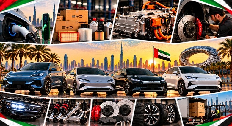 Genuine BYD Spare Parts UAE