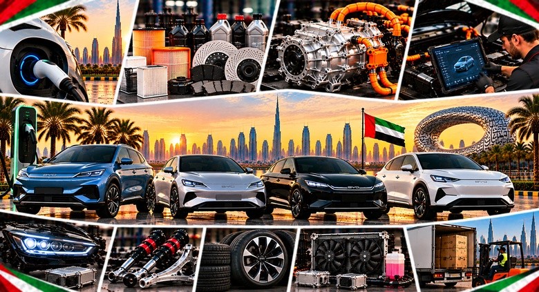 Genuine BYD Spare Parts UAE