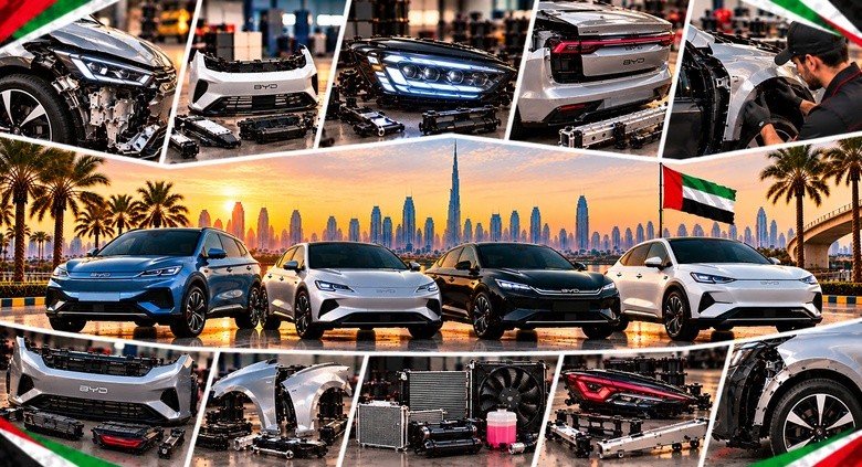 New BYD Spare Parts UAE