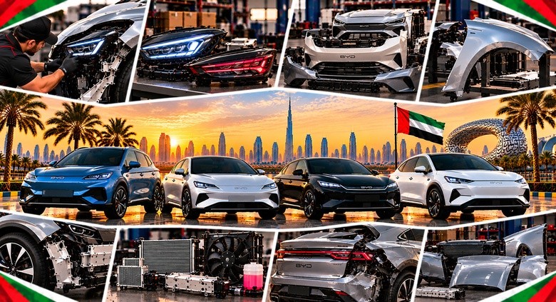 Genuine BYD Spare Parts UAE