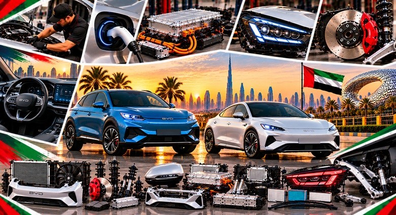 New BYD Spare Parts UAE