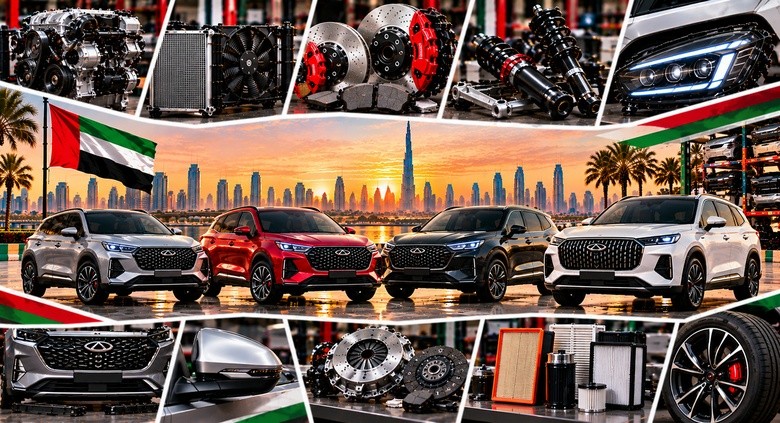 New Chery Spare Parts UAE