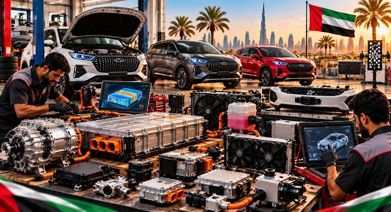 New Chery Spare Parts UAE