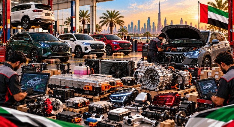 Genuine Chery Spare Parts UAE
