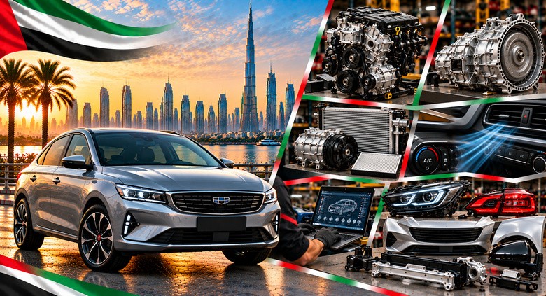 Used Geely Emgrand Spare Parts UAE
