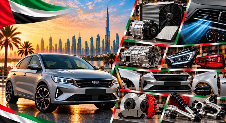 Genuine Geely Emgrand Spare Parts UAE