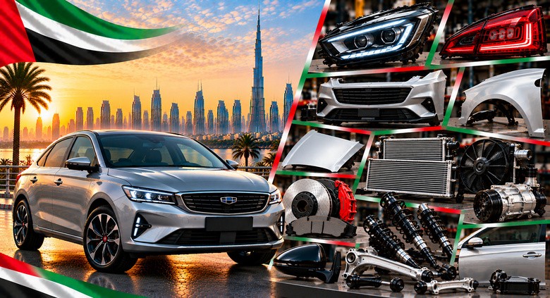 New Geely Emgrand Spare Parts UAE