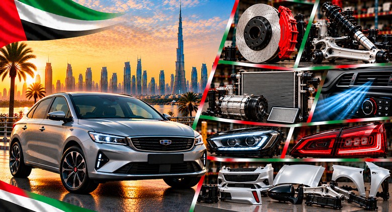 Genuine Geely Emgrand Spare Parts UAE